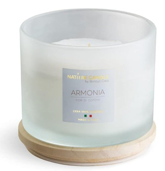 NATURE CANDLE – ARMONIA (fior di cotone)