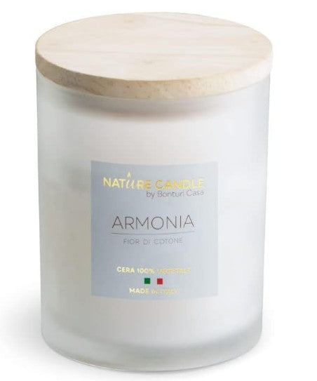 NATURE CANDLE – ARMONIA (fior di cotone)