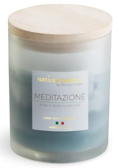 NATURE CANDLE – MEDITAZIONE (rose e more selvatiche)