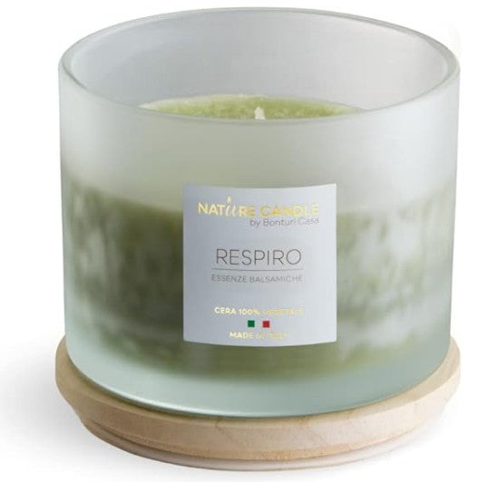 NATURE CANDLE – RESPIRO (essenze balsamiche